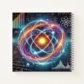 物理と数学の融合デザイン ノートブック (裏面)