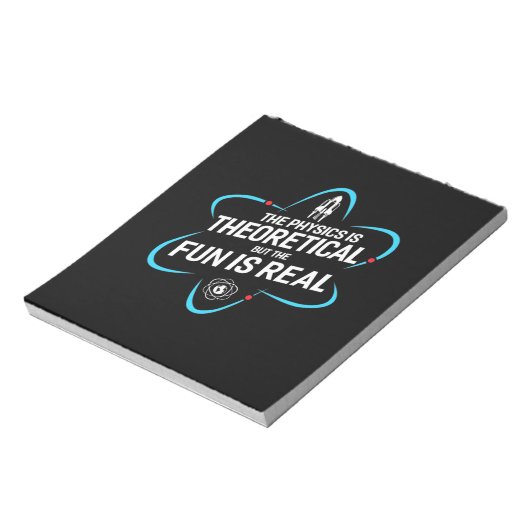 物理は理論上だがおもしろいは ノートパッド (回転)