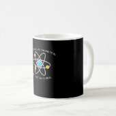 物理は理論的である コーヒーマグカップ (正面右)