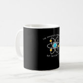 物理は理論的である コーヒーマグカップ (正面左)