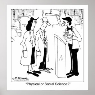 物理または社会科学? ポスター