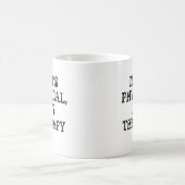 物理もし的でセラピーのマグカップ コーヒーマグカップ (中央)