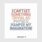 物理を無視して想像力を解き放つ シール (シート)