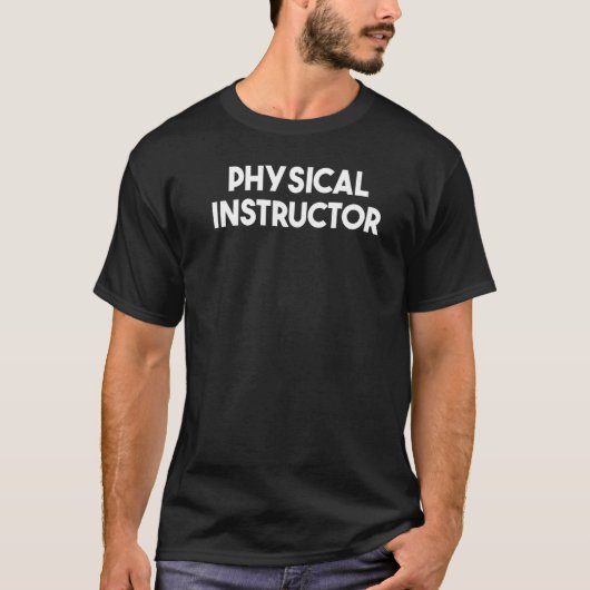 物理インストラクター Tシャツ (正面)