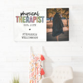 物理カスタムセラピストPT卒業 横断幕 (インサイチュ)