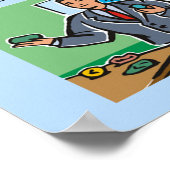 物理ジョークの贈り物tシャツ ポスター (角)