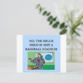 物理ジョークの贈り物tシャツ ポストカード (スタンド正面)