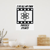 物理スタント ポスター (キッチン)