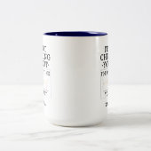 物理セラピストがGagをチェックアウトしない ツートーンマグカップ (中央)