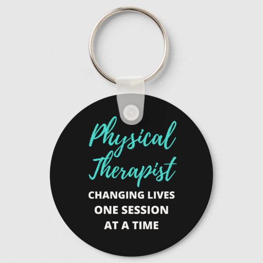 物理セラピストの変更ライフ1セッション キーホルダー (正面)