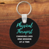物理セラピストの変更ライフ1セッション キーホルダー (正面)