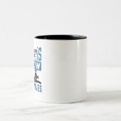 物理セラピストは正しい動きを認識するポイント ツートーンマグカップ (中央)