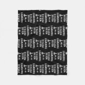 物理セラピストを作るフィジカルセラピー フリースブランケット (正面)