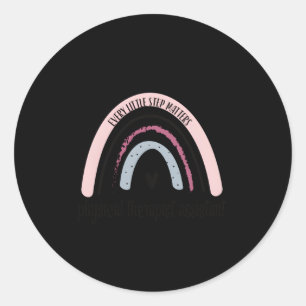 物理セラピストアシスタントレインボーPta物理 ラウンドシール