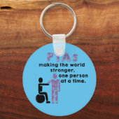 物理セラピストアシスタント キーホルダー (正面)