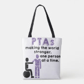 物理セラピストアシスタント トートバッグ (裏面)