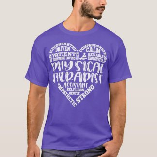 物理セラピストアシスタントPTAギフト Tシャツ