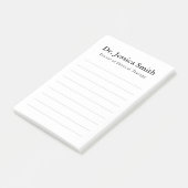 物理セラピストカスタマイズDPTシンプルクラシック ポストイット (アングル)