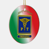 物理セラピストシールドカスタム セラミックオーナメント (右)