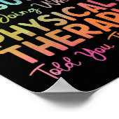 物理セラピストセラピーアシスもしタント ポスター (角)