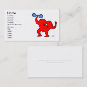 物理セラピストパーソナルトレーナー名刺 名刺 (正面/裏面)