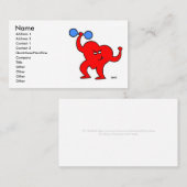 物理セラピストパーソナルトレーナー名刺 名刺 (正面/裏面)