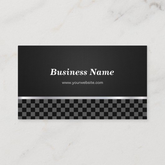 物理セラピストプロフェッショナル白黒 名刺 (裏面)