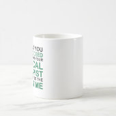 物理セラピストユーモアのあるマグ コーヒーマグカップ (中央)