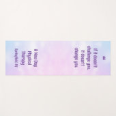 物理セラピスト事業感動的引用文 ヨガマット (正面(横))