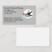 物理セラピスト医療用名刺 名刺 (正面/裏面)