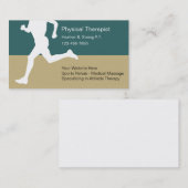 物理セラピスト名刺 名刺 (正面/裏面)