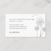 物理セラピスト名刺 名刺 (裏面)