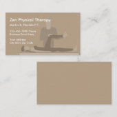 物理セラピスト名刺 名刺 (正面/裏面)