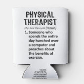 物理セラピスト定義 缶クーラー (裏面)