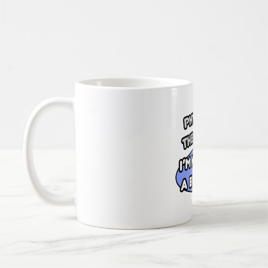 物理セラピスト...大きな取引の種類 コーヒーマグカップ (左)