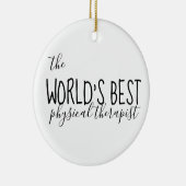 物理セラピスト、DPT、PTギフト、DPT セラミックオーナメント (右)