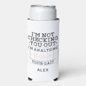 物理セラピストGagをチェックアウトしない スリム缶クーラー (Seltzer正面)