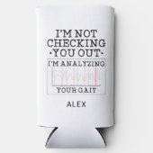 物理セラピストGagをチェックアウトしない スリム缶クーラー (正面)