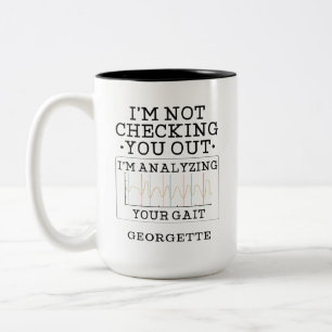 物理セラピストGagをチェックアウトしない ツートーンマグカップ