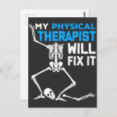 物理セラピストItのおもしろい手術回復を修正 ポストカード (正面/裏面)