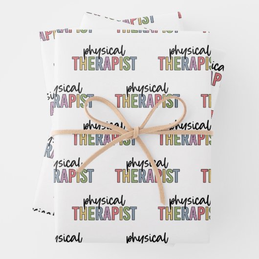 物理セラピストPT大学院理学療法 ラッピングペーパーシート (インサイチュ)