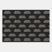 物理セラピストPT大学院理学療法 ラッピングペーパーシート (正面)