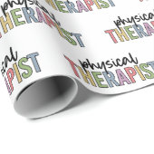 物理セラピストPT大学院理学療法 ラッピングペーパー (ロールコーナー)