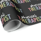 物理セラピストPT大学院理学療法 ラッピングペーパー (ロールコーナー)