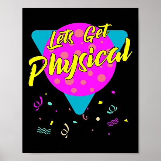 物理トレーニングジムを取得する完全な素晴らしい80 ポスター (正面)