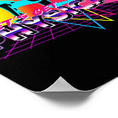 物理トレーニングジムを手に入れよう全レトロ80 ポスター (角)