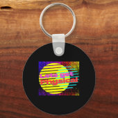 物理トレーニングジムTee素晴らしい80sを取得 キーホルダー (正面)