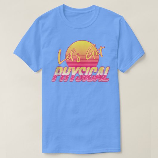 物理トレーニングジムTee 80のレトロVintaを取得 Tシャツ (デザイン正面)