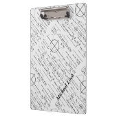 物理パーソナライズされた学士への贈り物 クリップボード (左)