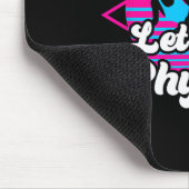 物理フィットネストレーニング80sギフトをゲット マウスパッド (コーナー)